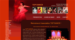 Desktop Screenshot of ecole-de-danse-boulogne-billancourt.com